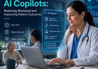 Healthcare AI copilot helping clinicians reduce workload and improve patient care outcomes